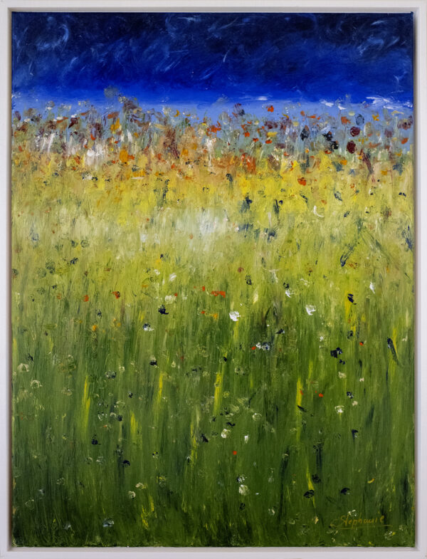 Blumenwiese 60×80 cm